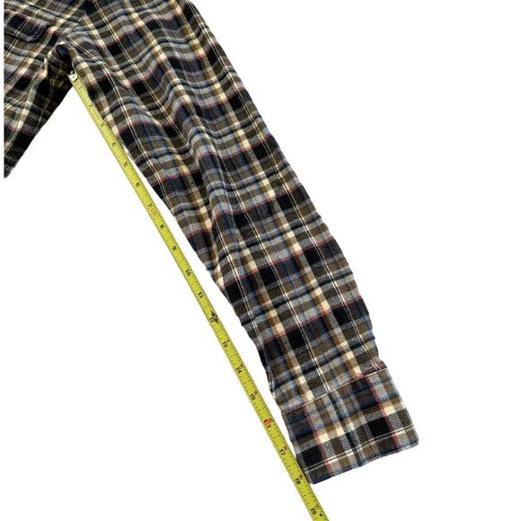 Everlane Men's Plaid Button Down Preppy Outdoor Casual Flannel Shirt Size MEDIUM - Picture 4 of 7